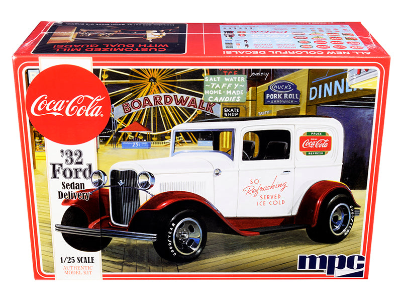 Skill 3 Model Kit 1932 Ford Sedan Delivery 'Coca-Cola' 1/25 Scale Model by MPC