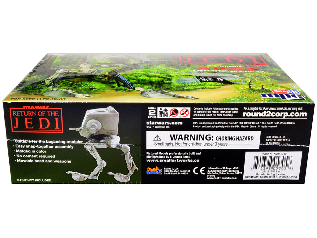 Skill 2 Snap Model Kit AT-ST 'Star Wars: Return of the Jedi' Movie Scale Model by MPC