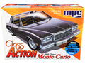 Skill 2 Model Kit 1980 Chevrolet Monte Carlo 'Class Action' with Motorcycle and Trailer (Skill 2) 1/25 Scale Model Car by MPC