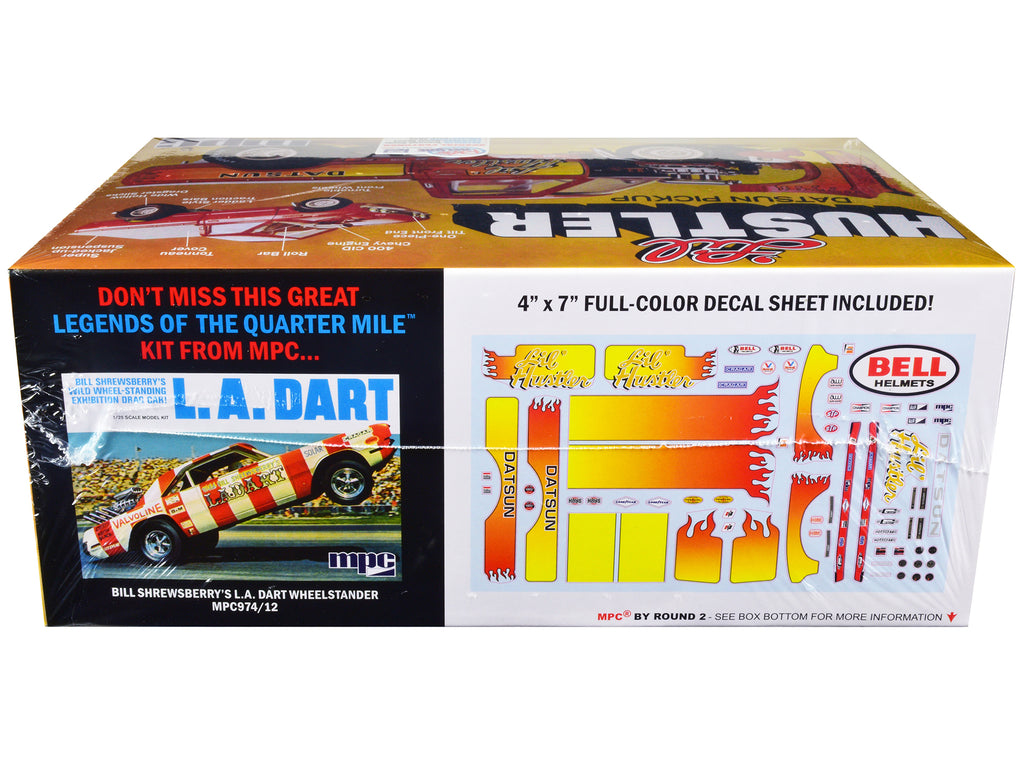 Skill 2 Model Kit 1975 Datsun Pickup Truck 'Lil Hustler' 1/25 Scale Model by MPC