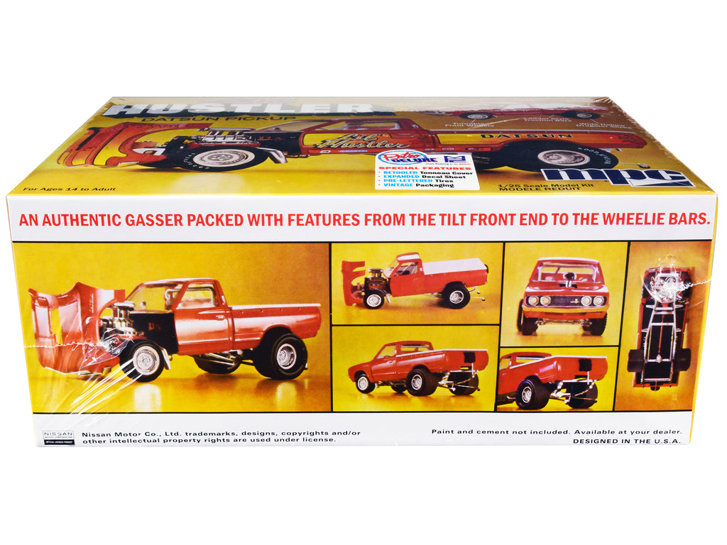 Skill 2 Model Kit 1975 Datsun Pickup Truck 'Lil Hustler' 1/25 Scale Model by MPC