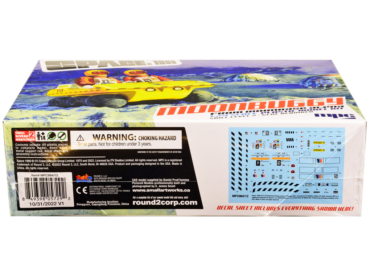 Skill 2 Moonbuggy/Amphicat 6-Wheeled ATV 'Space: 1999' (1975-1977) TV Show 2-in-1 Model Kit 1/24 Scale Model by MPC