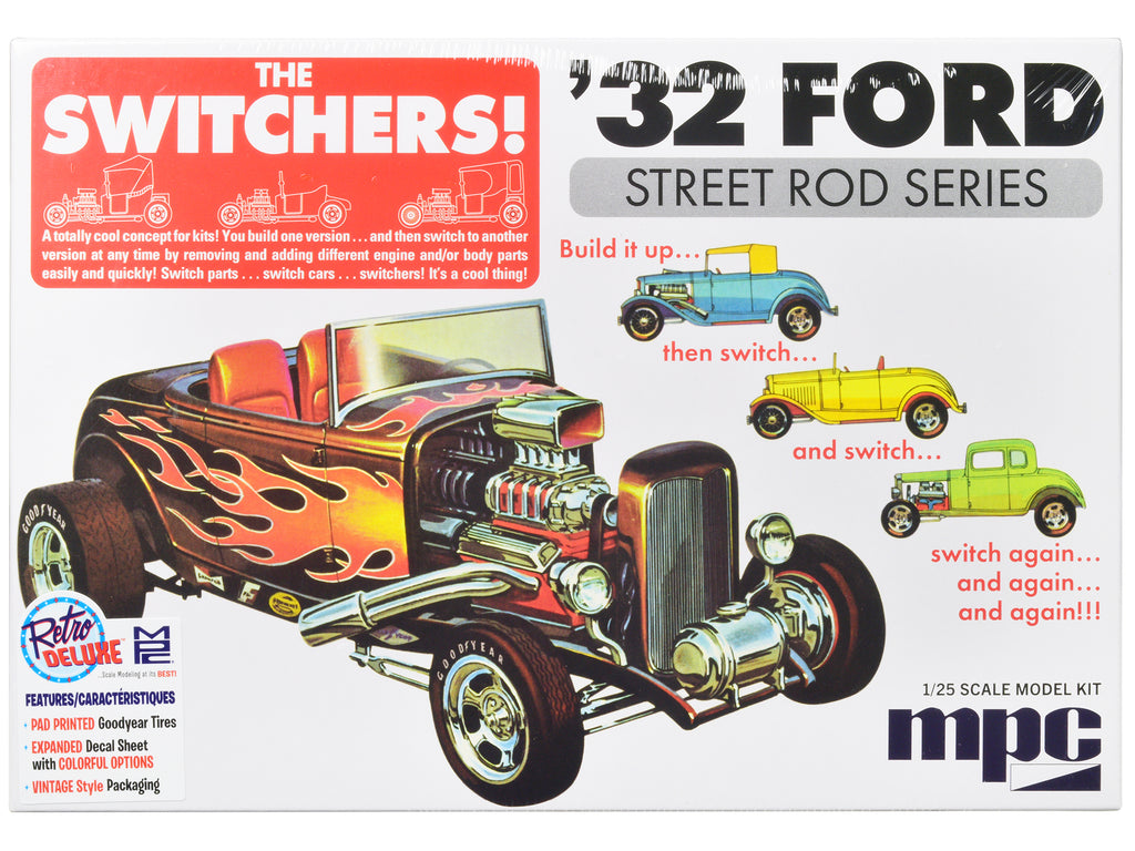 Skill 2 Model Kit 1932 Ford Street Rod Series 'The Switchers' 1/25 Scale Model by MPC
