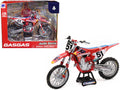 GasGas MC 450F Motorcycle #51 Justin Barcia 'GasGas Factory Racing - Red Bull' 1/12 Diecast Model by New Ray
