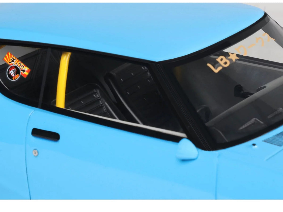 2024 Nissan Skyline 2000 GT-R (KPGC110) 'LB-Works' RHD (Right Hand Drive) Blue Limited Edition to 999 pieces Worldwide 1/18 Model Car by Otto Mobile