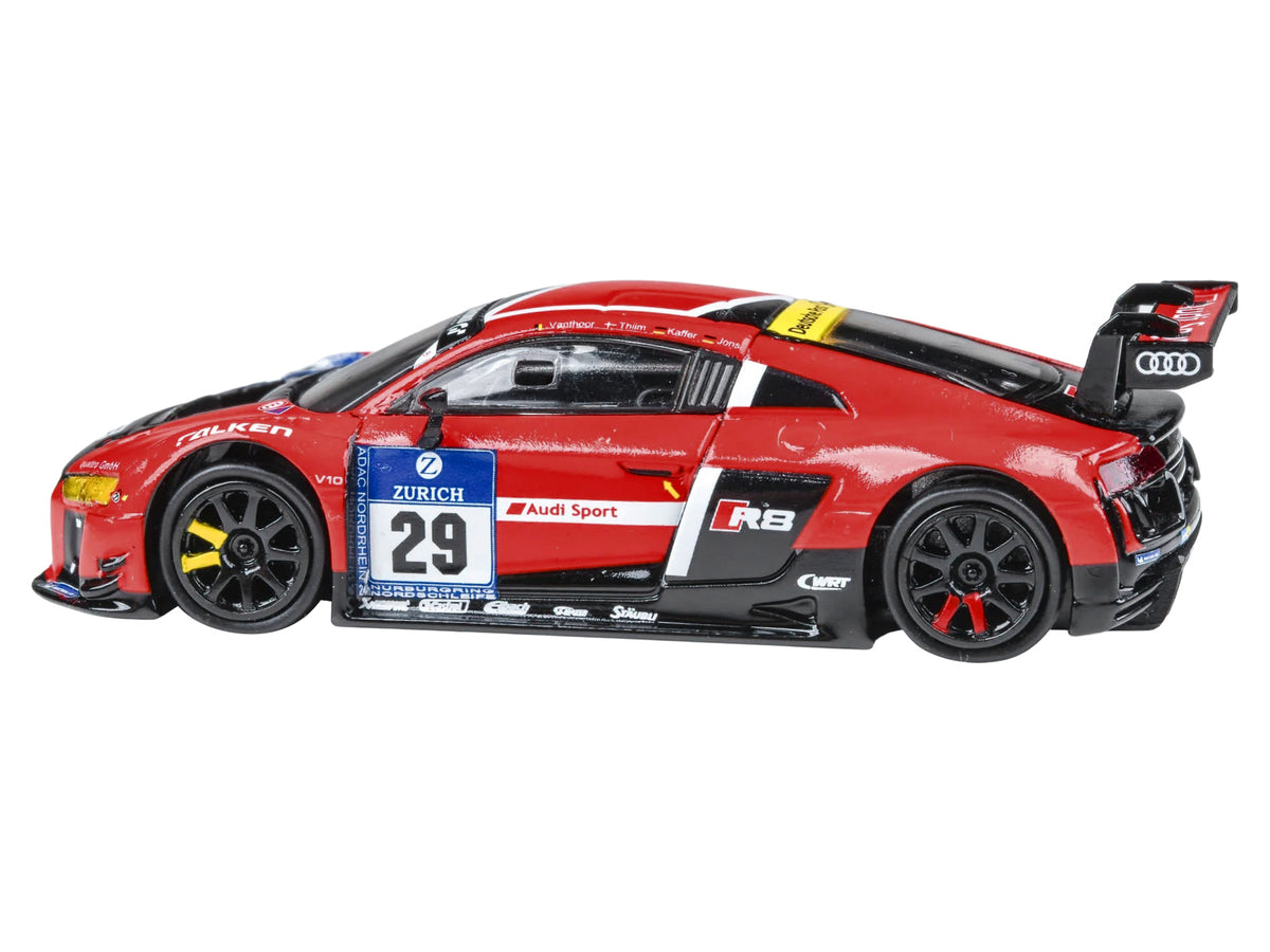 Audi R8 LMS #29 Nicki Thiim - Christer Jons - Pierre Kaffer 'Audi Sport Team WRT' '24 Hours of Nurburgring' (2015) 1/64 Diecast Model Car by Paragon Models