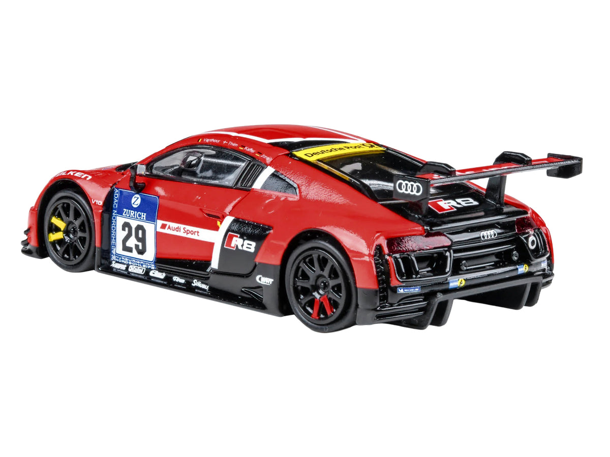 Audi R8 LMS #29 Nicki Thiim - Christer Jons - Pierre Kaffer 'Audi Sport Team WRT' '24 Hours of Nurburgring' (2015) 1/64 Diecast Model Car by Paragon Models