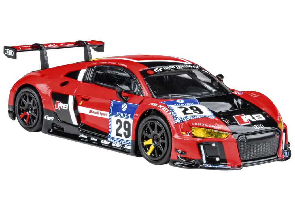 Audi R8 LMS #29 Nicki Thiim - Christer Jons - Pierre Kaffer 'Audi Sport Team WRT' '24 Hours of Nurburgring' (2015) 1/64 Diecast Model Car by Paragon Models