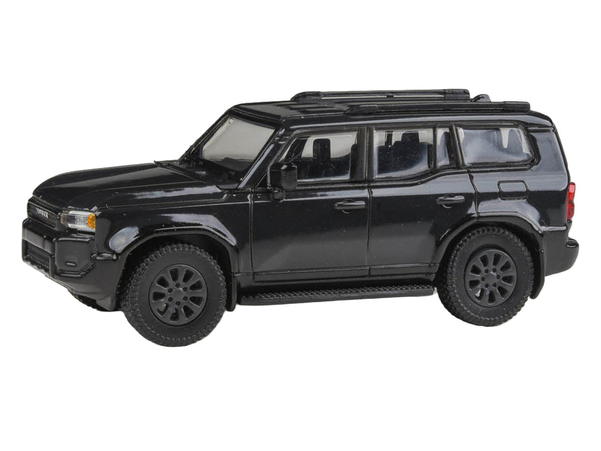 2025 Toyota Land Cruiser 250 'Underground' Black 1/64 Diecast Model Car by Paragon Models