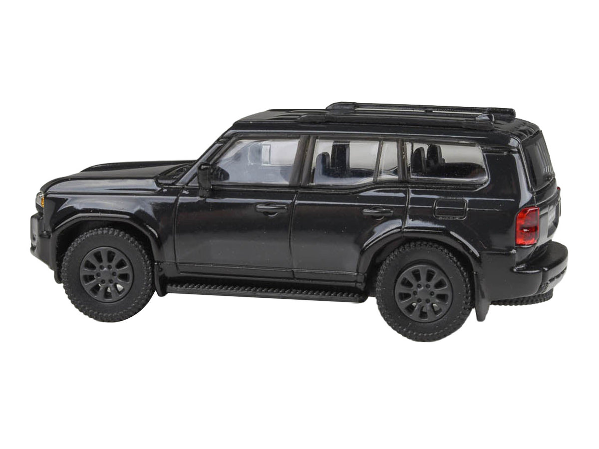 2025 Toyota Land Cruiser 250 'Underground' Black 1/64 Diecast Model Car by Paragon Models