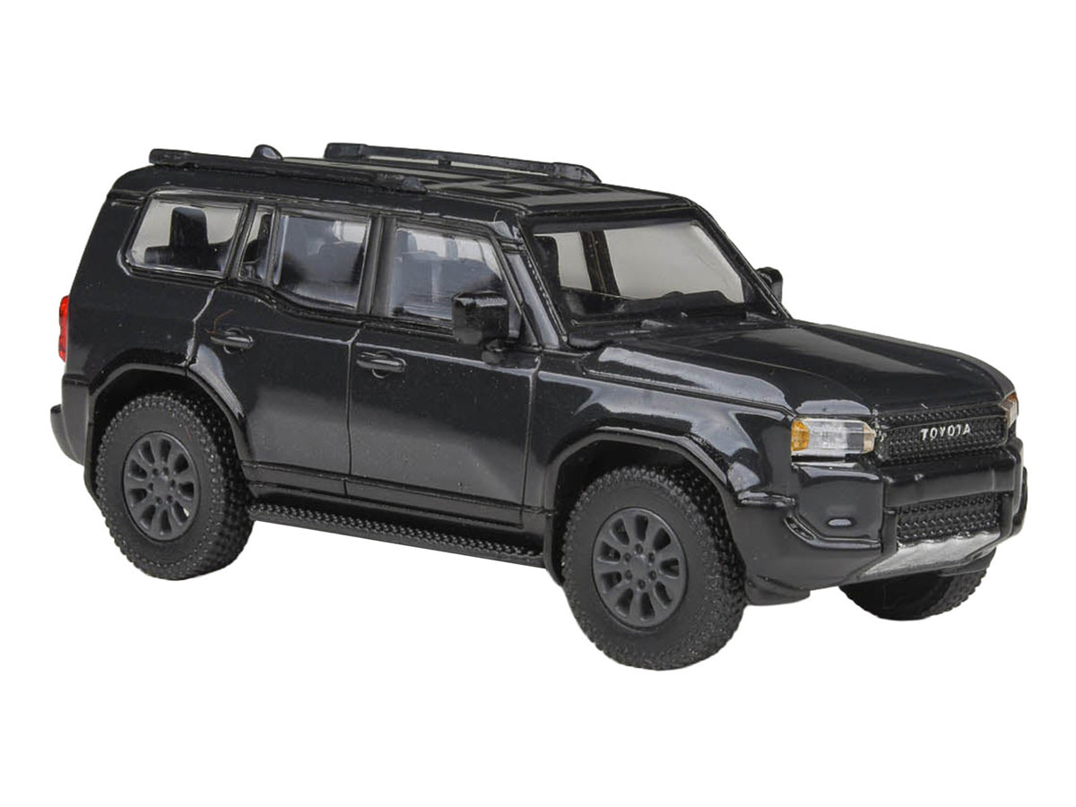 2025 Toyota Land Cruiser 250 'Underground' Black 1/64 Diecast Model Car by Paragon Models