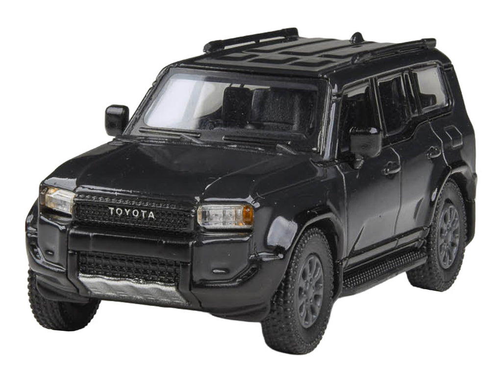 2025 Toyota Land Cruiser 250 'Underground' Black 1/64 Diecast Model Car by Paragon Models