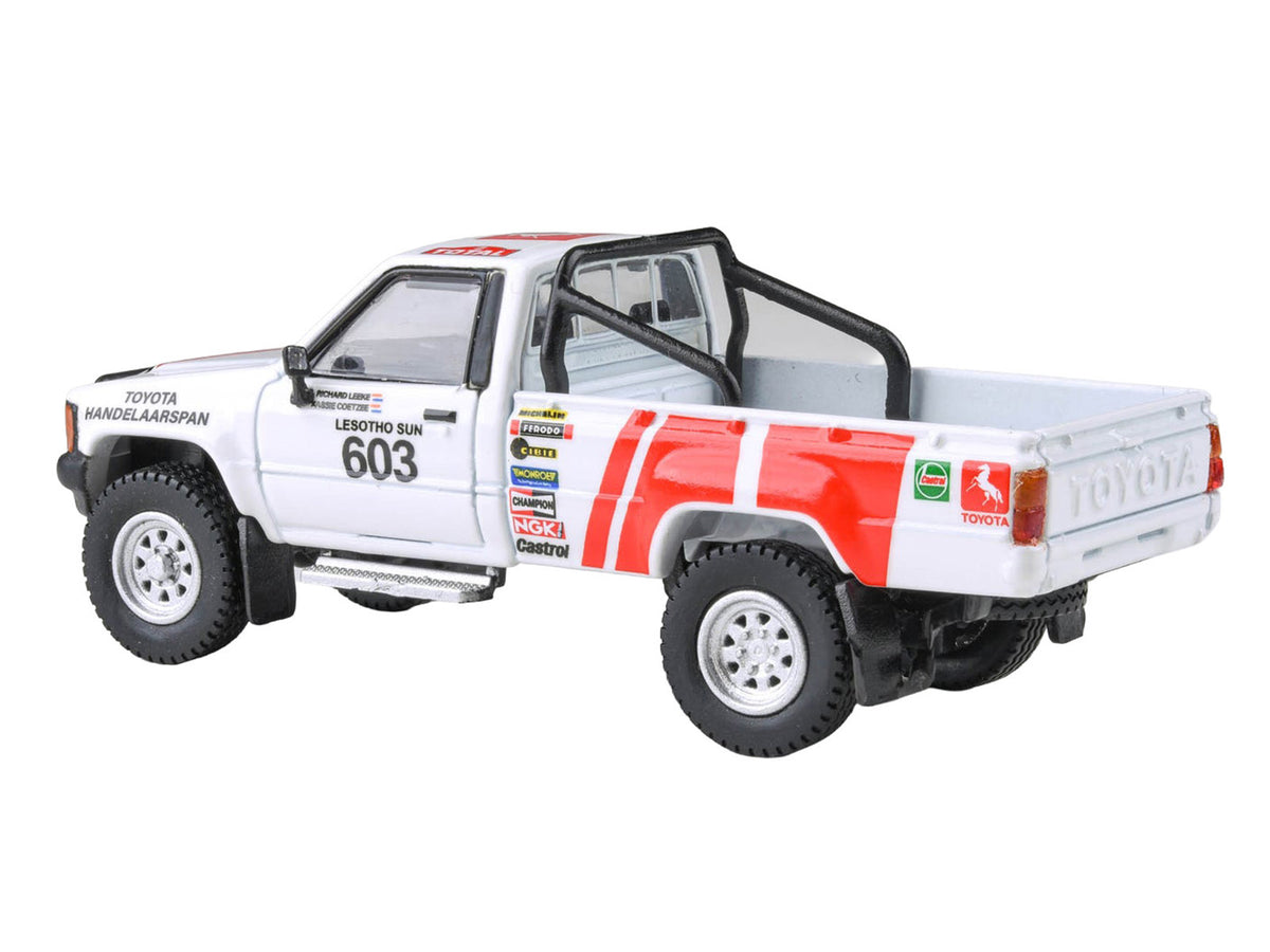 Toyota Hilux Pickup Truck #603 Kassie Coetzee - Richard Leeke Winner 'Roof of Africa' (1993) 1/64 Diecast Model Car by Paragon Models