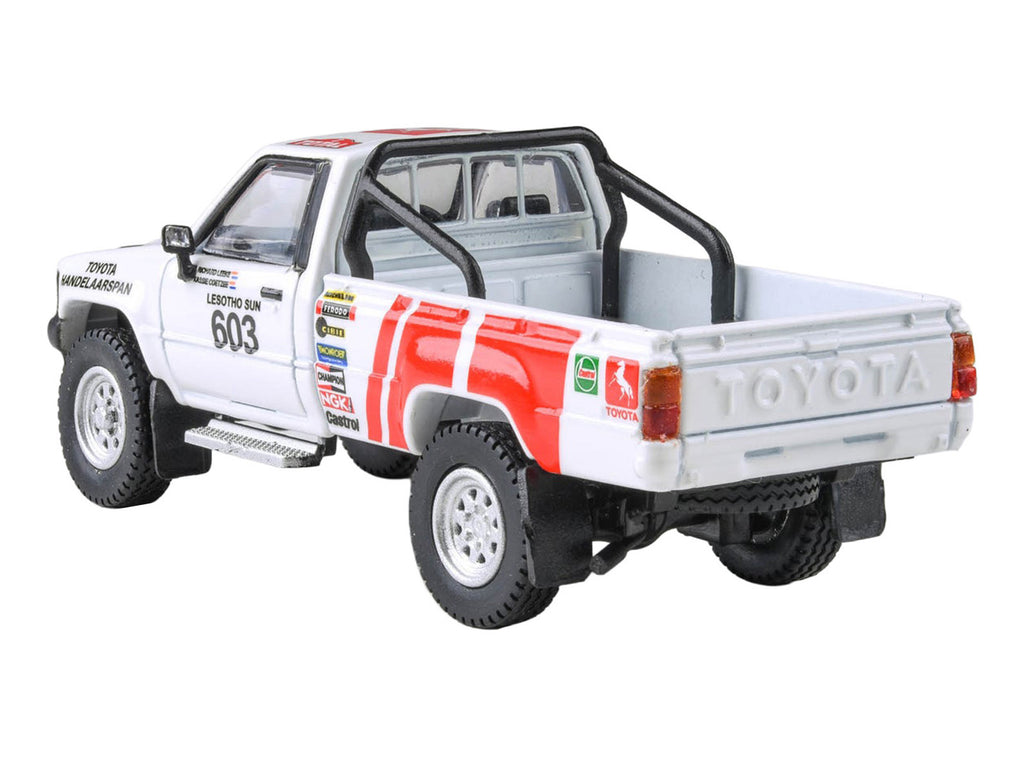 Toyota Hilux Pickup Truck #603 Kassie Coetzee - Richard Leeke Winner 'Roof of Africa' (1993) 1/64 Diecast Model Car by Paragon Models
