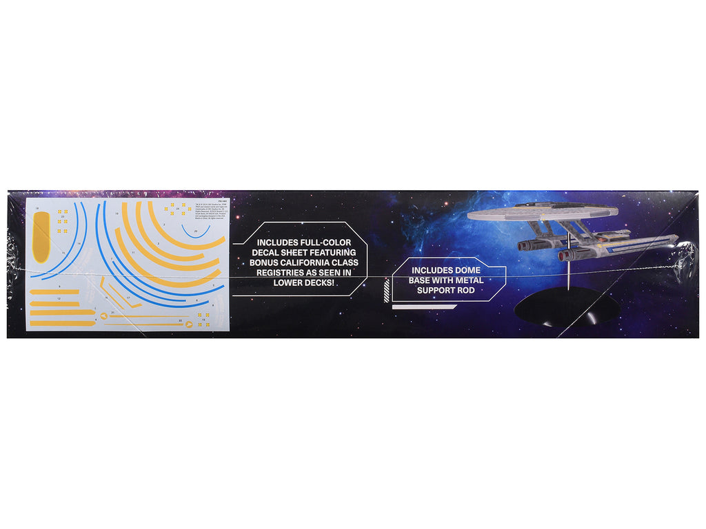 Skill 2 Model Kit USS Cerritos NCC-75567 Spacecraft 'Star Trek: Lower Decks' (2020-2024) TV Series 1/1400 Scale Model by Polar Lights
