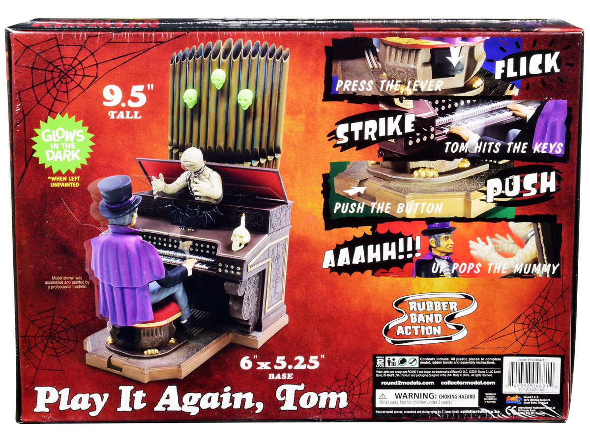 Skill 2 Model Kit Haunted Manor 'Play it Again Tom' Diorama Set 1/12 Scale Model by Polar Lights