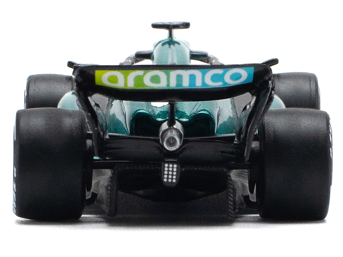 Aston Martin AMR23 #14 Fernando Alonso 'Formula One F1 World Championship' (2023) 1/64 Diecast Model Car by Pop Race