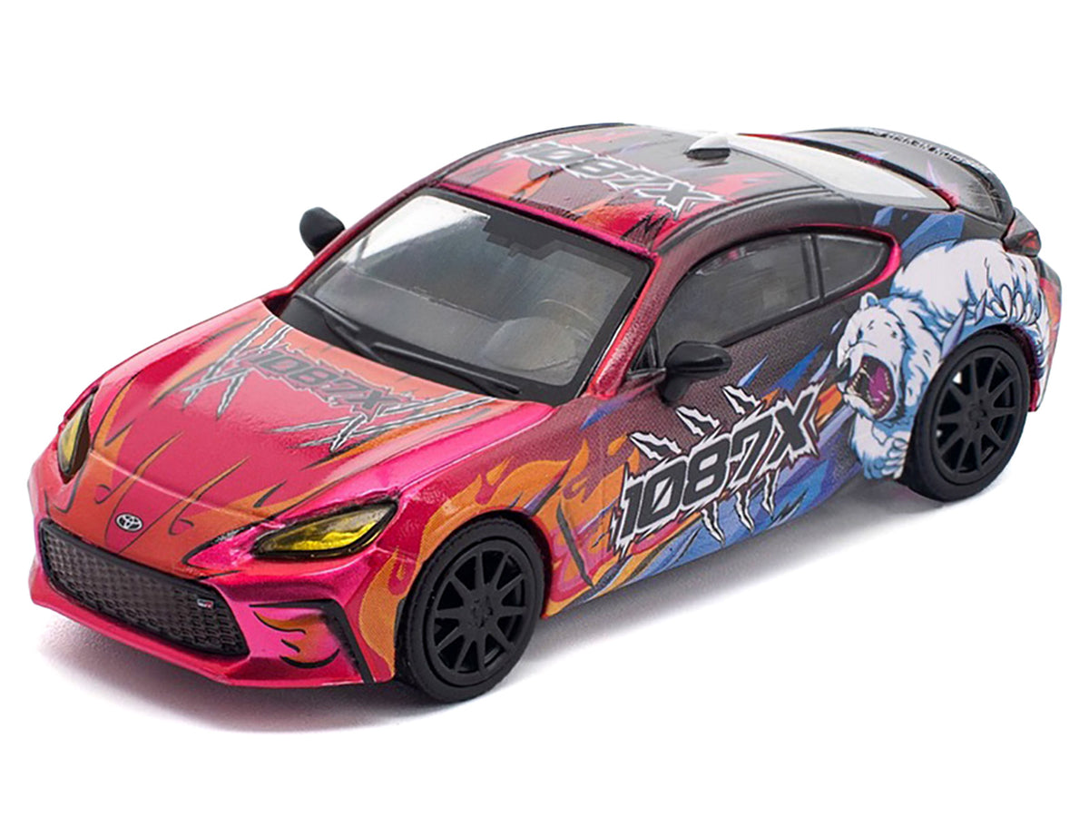 Toyota GR86 #823 1087X 'Toyota GR86 Cup' (2025) 1/64 Diecast Model Car by Pop Race