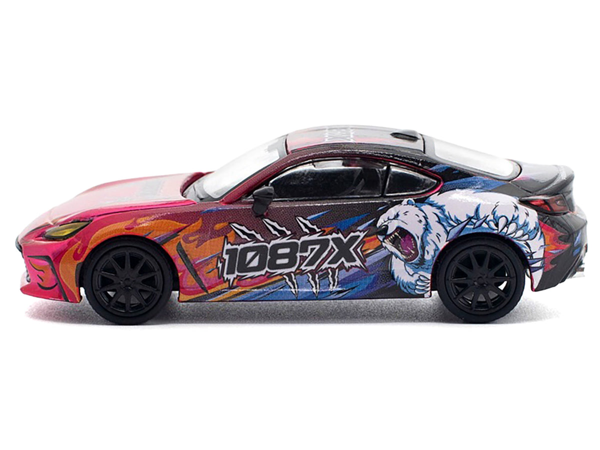 Toyota GR86 #823 1087X 'Toyota GR86 Cup' (2025) 1/64 Diecast Model Car by Pop Race