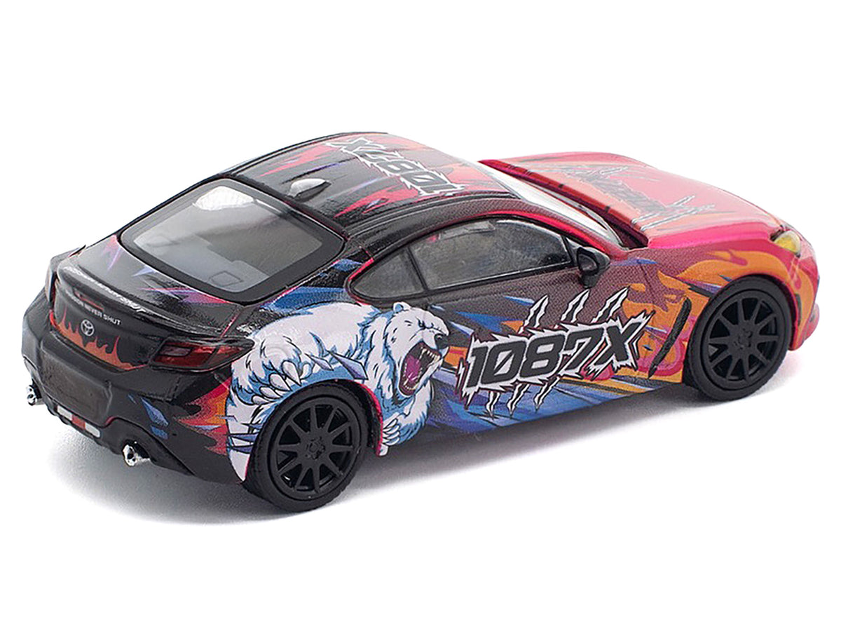 Toyota GR86 #823 1087X 'Toyota GR86 Cup' (2025) 1/64 Diecast Model Car by Pop Race