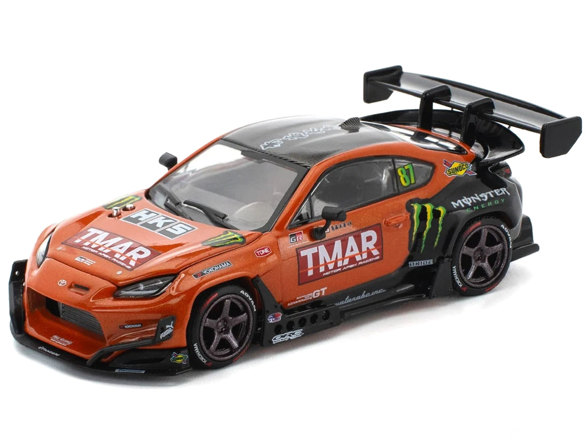 Toyota Pandem GR86 #87 Daigo Saito 'Formula Drift Japan' (2022) 1/64 Diecast Model Car by Pop Race