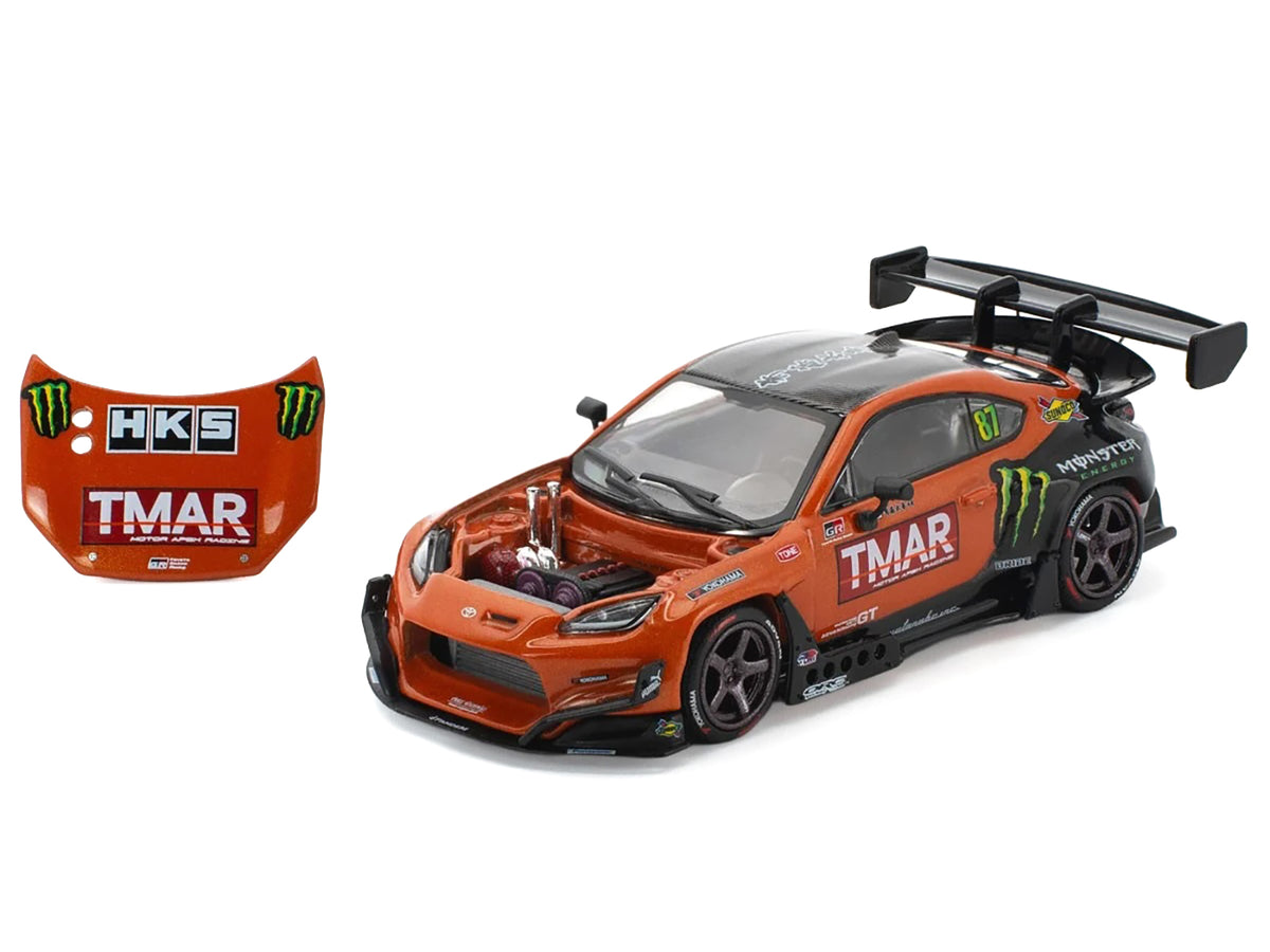 Toyota Pandem GR86 #87 Daigo Saito 'Formula Drift Japan' (2022) 1/64 Diecast Model Car by Pop Race