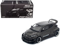 Toyota 'Pandem' GR Yaris RHD (Right Hand Drive) Carbon Fiber 1/64 Diecast Model Car by Pop Race