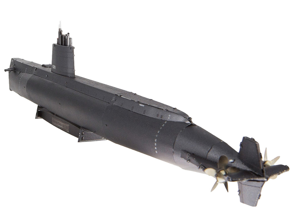 Model Kit USS Nautilus (SSN-571) Submarine 'United States Navy' (Challenging Difficulty) Steel Model by Metal Earth