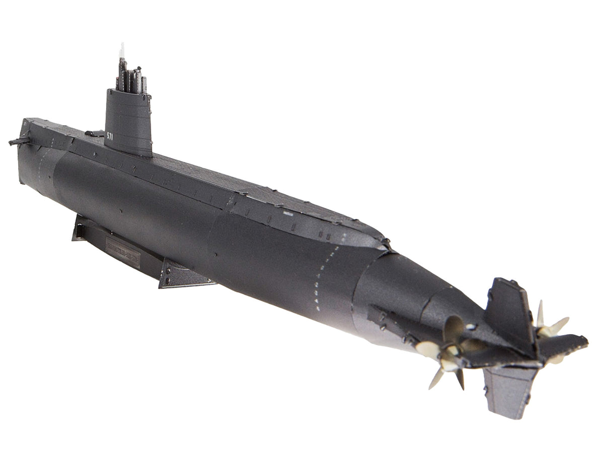 Model Kit USS Nautilus (SSN-571) Submarine 'United States Navy' (Challenging Difficulty) Steel Model by Metal Earth