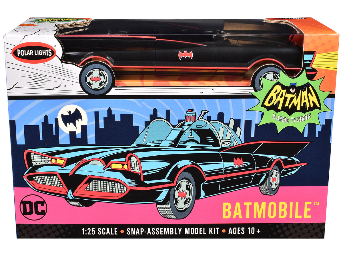 Skill 2 Model Kit Batmobile 'Batman' (1966-1968) TV Series 1/25 Scale Model by Polar Lights