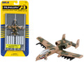 Fairchild Republic A-10 Thunderbolt II 'Warthog' Attack Aircraft Camouflage 'United States Air Force' with Runway Section Diecast Model Airplane by Runway24
