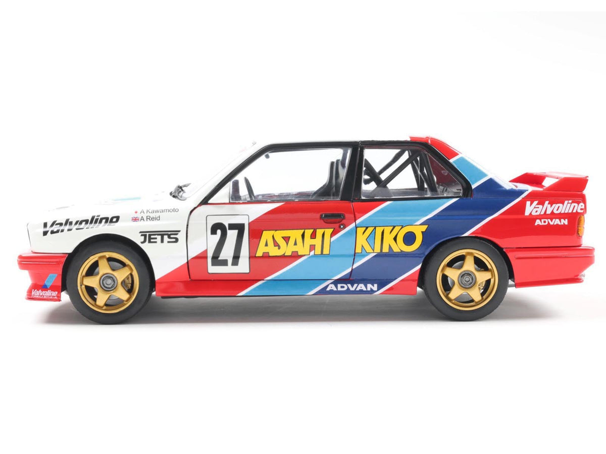 BMW E30 M3 #27 Atsushi Kawamoto - Anthony Reid 'Japanese Touring Car Championship' (1986) 'Competition' Series 1/18 Diecast Model Car by Solido