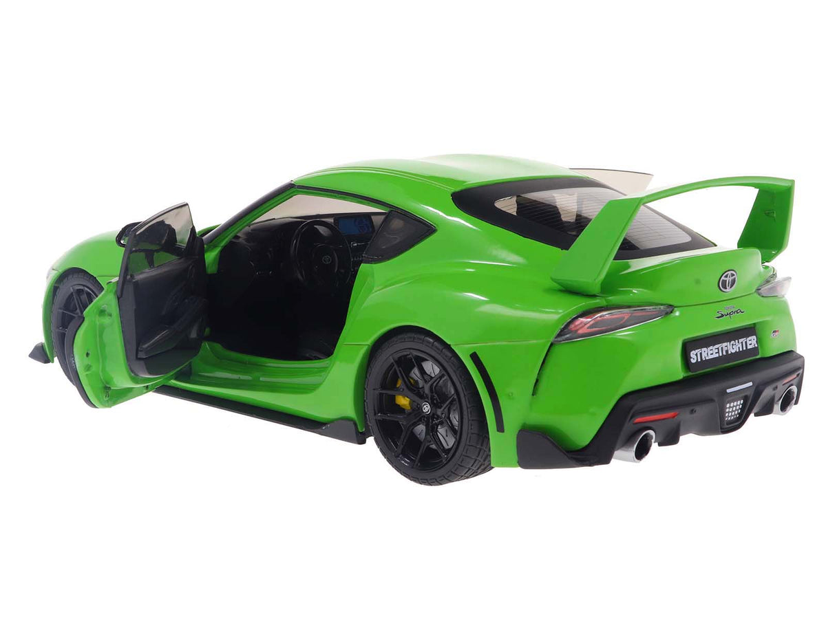 2023 Toyota GR Supra 'StreetFighter' Green 1/18 Diecast Model Car by Solido
