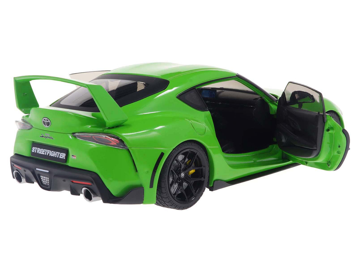 2023 Toyota GR Supra 'StreetFighter' Green 1/18 Diecast Model Car by Solido