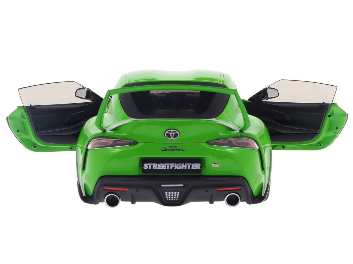 2023 Toyota GR Supra 'StreetFighter' Green 1/18 Diecast Model Car by Solido