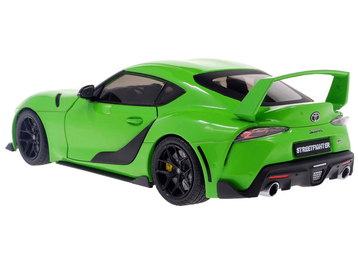 2023 Toyota GR Supra 'StreetFighter' Green 1/18 Diecast Model Car by Solido