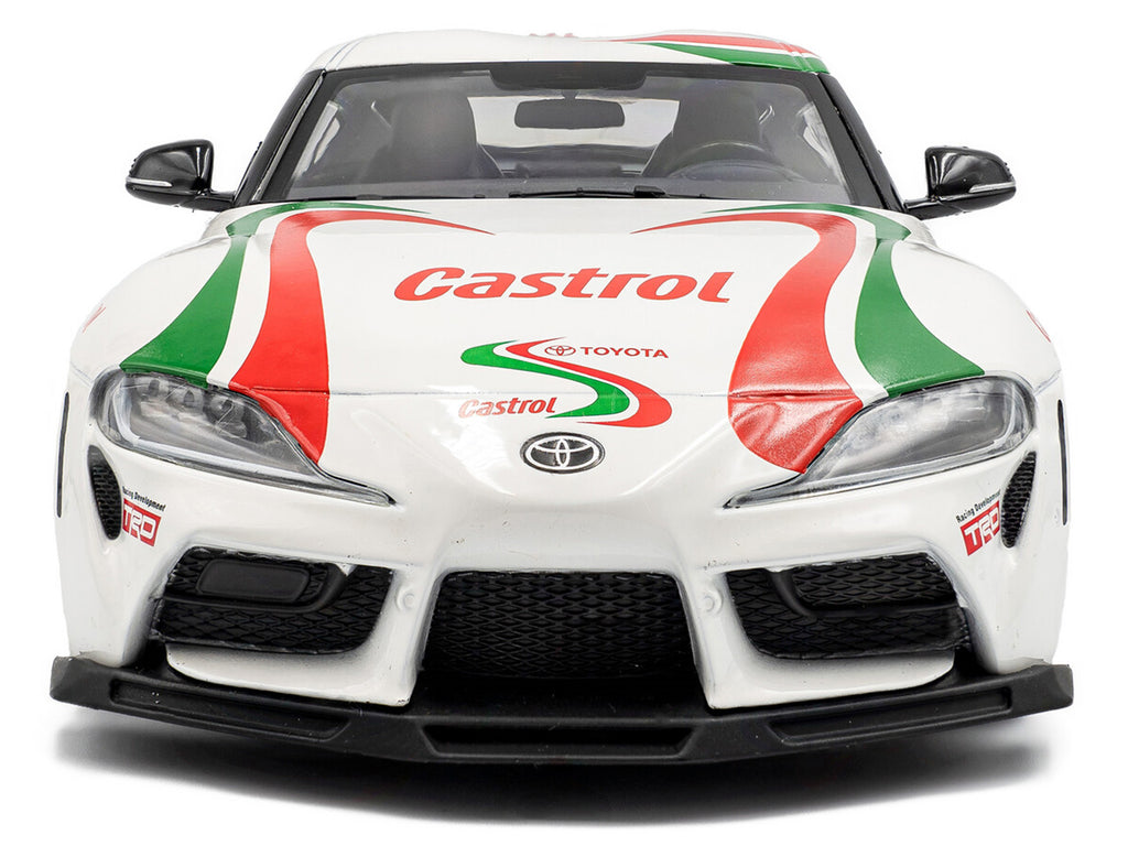 2024 Toyota GR Supra #36 'Toyota Racing Tribute' White with Green and Red Graphics 1/18 Diecast Model Car by Solido