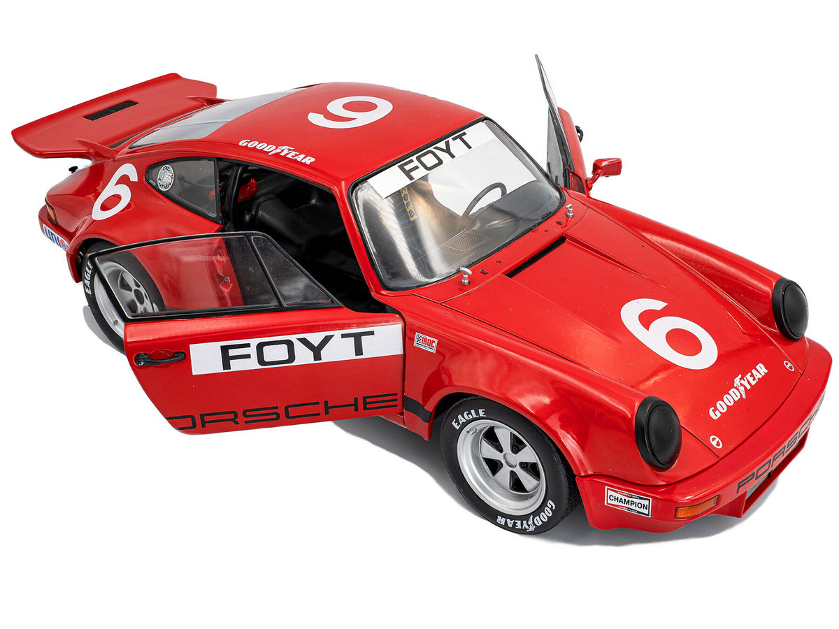 Porsche 911 IROC #6 A.J. Foyt 'International Race of Champions' (1974) 1/18 Diecast Model Car by Solido