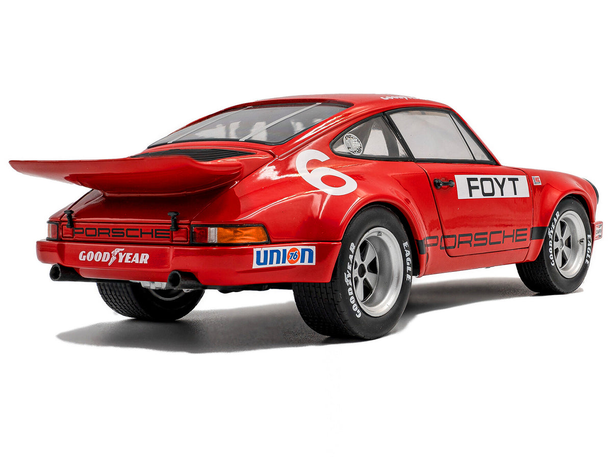 Porsche 911 IROC #6 A.J. Foyt 'International Race of Champions' (1974) 1/18 Diecast Model Car by Solido