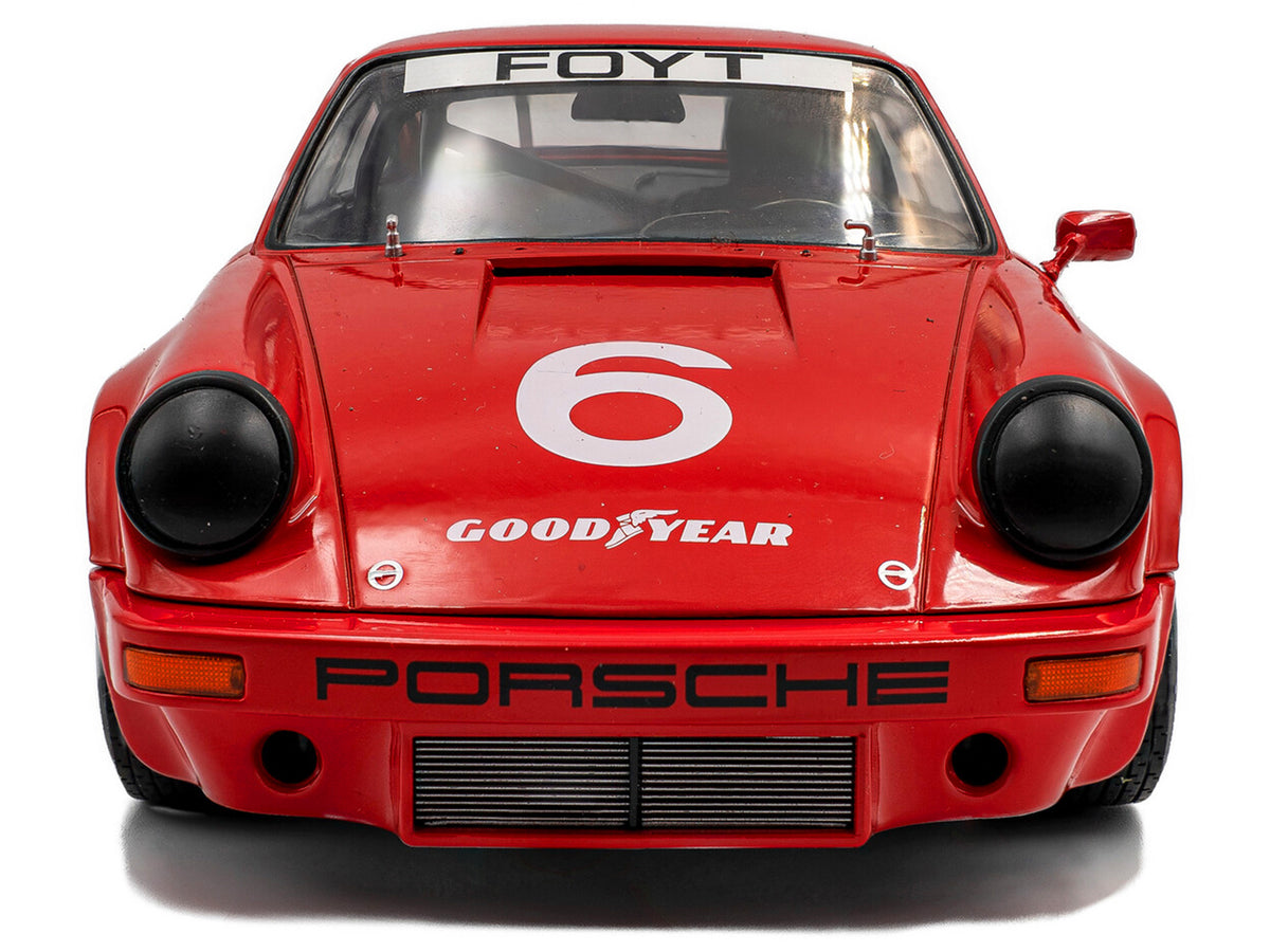 Porsche 911 IROC #6 A.J. Foyt 'International Race of Champions' (1974) 1/18 Diecast Model Car by Solido
