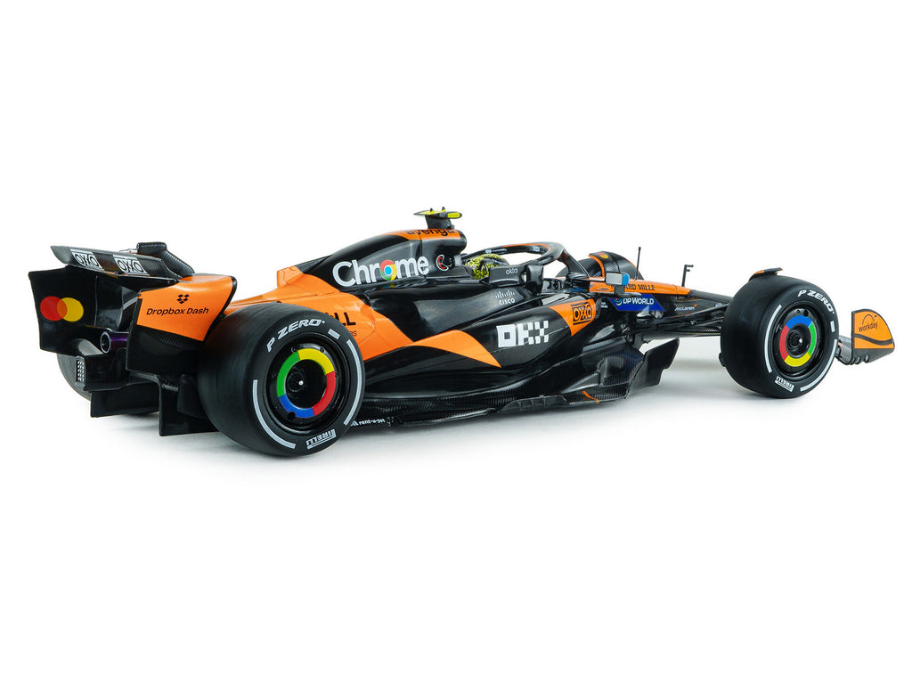 McLaren MCL39 #4 Lando Norris 'OKX' Winner Formula One F1 'Australian GP' (2025) 'Competition' Series 1/18 Diecast Model Car by Solido