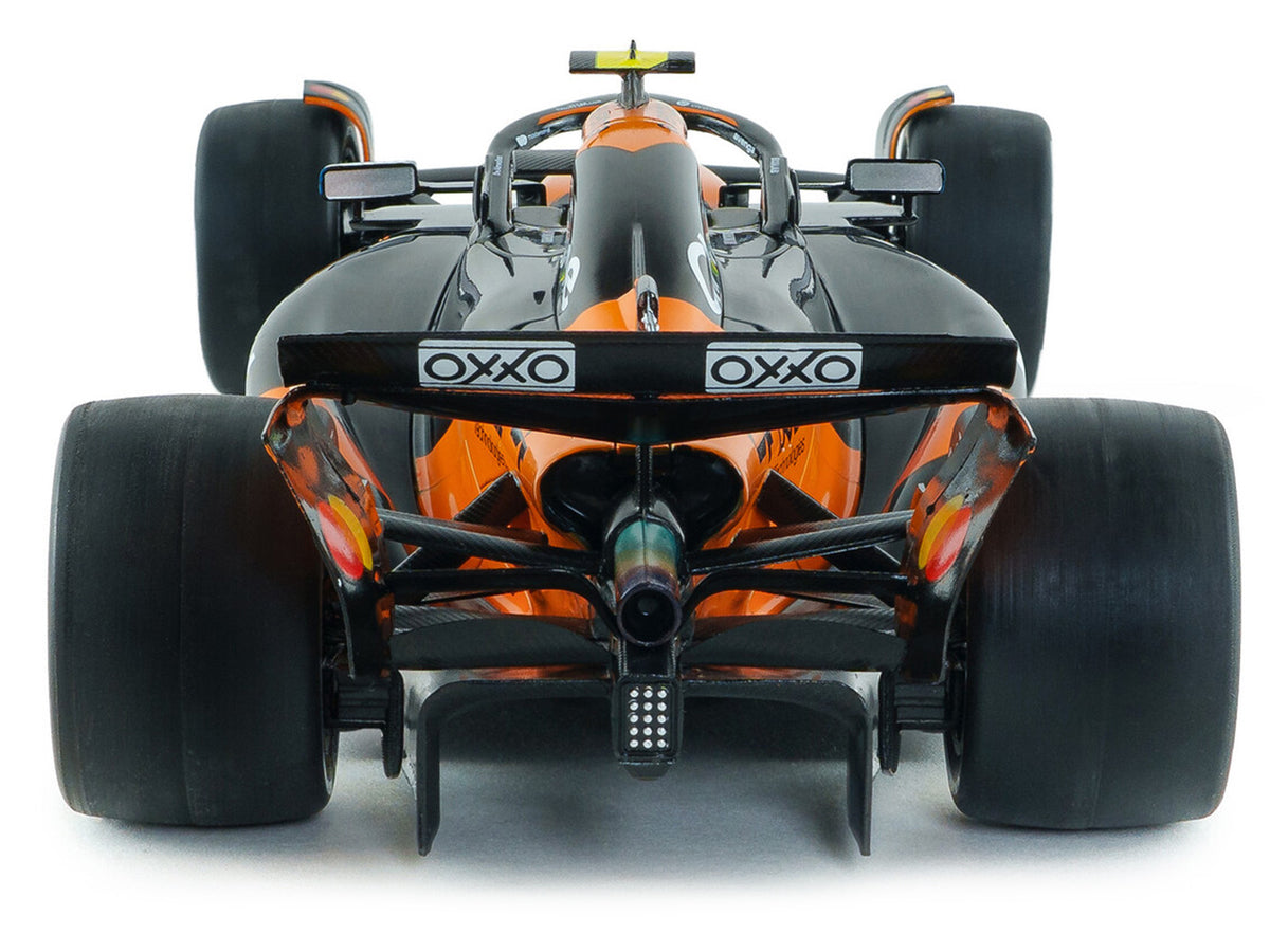 McLaren MCL39 #4 Lando Norris 'OKX' Winner Formula One F1 'Australian GP' (2025) 'Competition' Series 1/18 Diecast Model Car by Solido