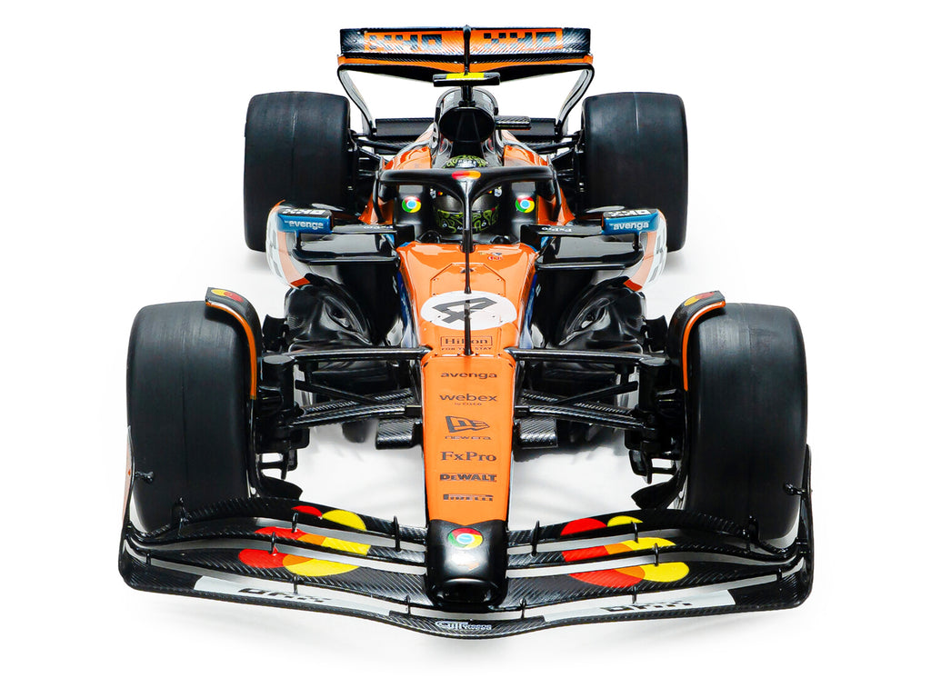 McLaren MCL39 #4 Lando Norris 'OKX' Winner Formula One F1 'Monaco GP' (2025) 'Competition' Series 1/18 Diecast Model Car by Solido