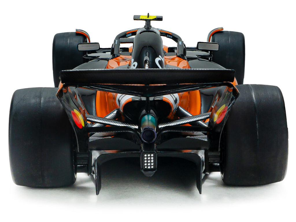 McLaren MCL39 #4 Lando Norris 'OKX' Winner Formula One F1 'Monaco GP' (2025) 'Competition' Series 1/18 Diecast Model Car by Solido
