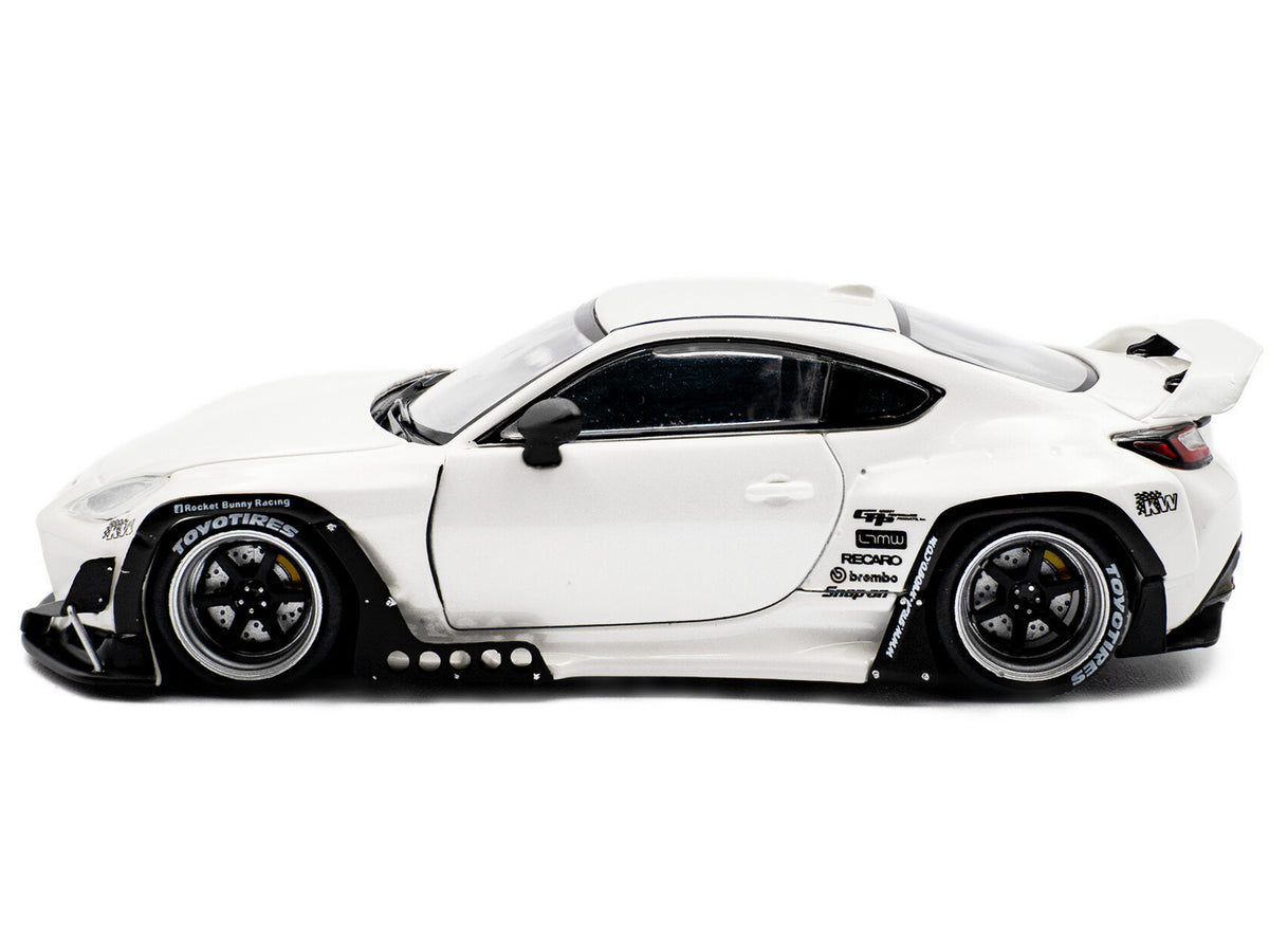 2022 Toyota Pandem GR86 White Metallic 1/43 Diecast Model Car by Solido