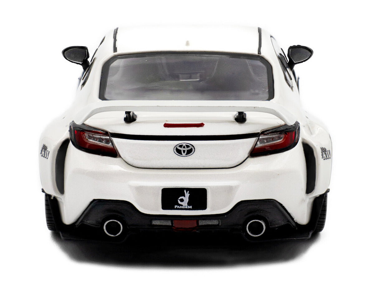 2022 Toyota Pandem GR86 White Metallic 1/43 Diecast Model Car by Solido