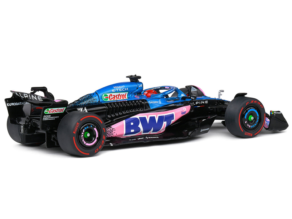 Alpine A523 #31 Esteban Ocon 'BWT' 3rd Place 'Formula One F1' Monaco GP (2023) 1/43 Diecast Model Car by Solido