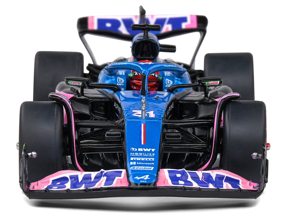 Alpine A523 #31 Esteban Ocon 'BWT' 3rd Place 'Formula One F1' Monaco GP (2023) 1/43 Diecast Model Car by Solido
