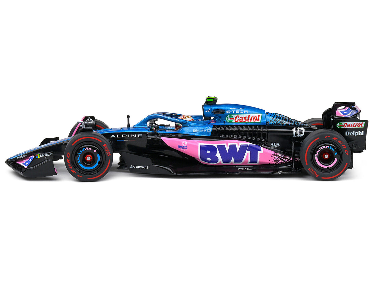 Alpine A523 #10 Pierre Gasly 'BWT' 3rd Place Formula One F1 'Dutch GP' (2023) 1/43 Diecast Model Car by Solido