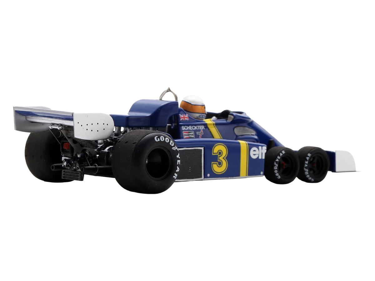 Tyrrell P34 #3 Jody Scheckter Formula One F1 'Belgian GP' (1976) with Driver 1/43 Model Car by Spark